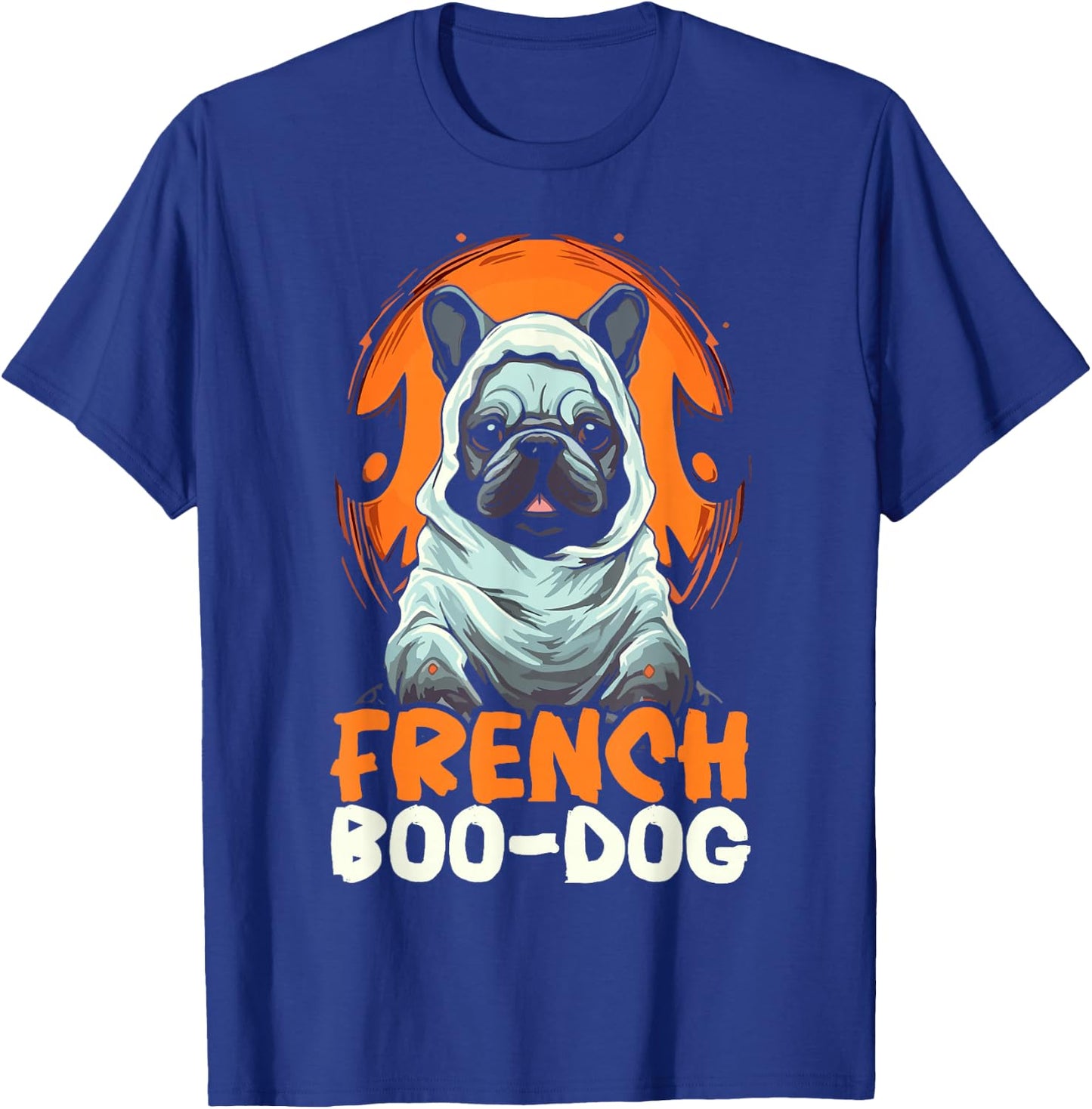 Bulldog Halloween Trick Or Treat French Bulldog Dog Lover T-Shirt - T-Shirt | Royal