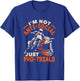 Moto Trials Not Just Pro-Trials Motorcycle T-Shirt - T-Shirt | Royal