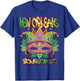 French New Orleans Mardi Gras Bourbon Street Souvenir T-Shirt - T-Shirt | Royal