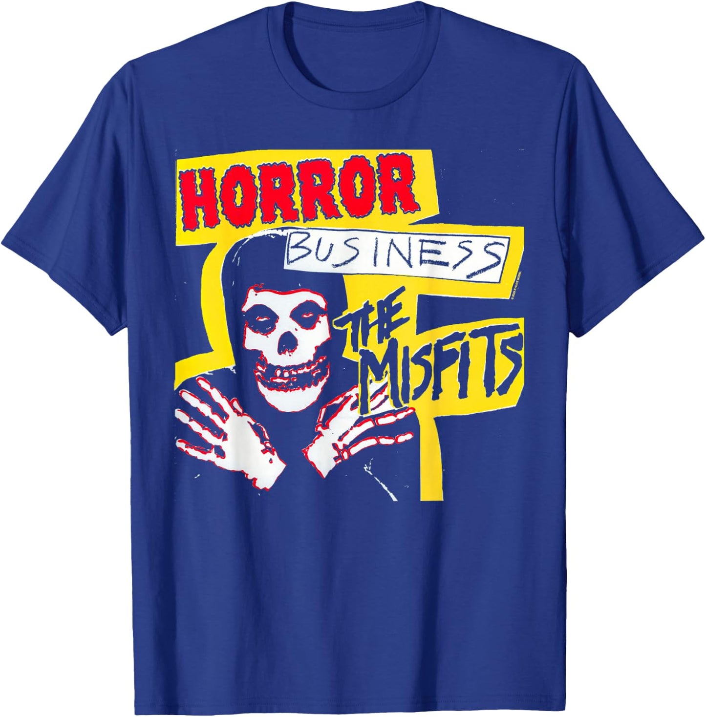 Misfits - Horror Business T-Shirt - T-Shirt | Royal