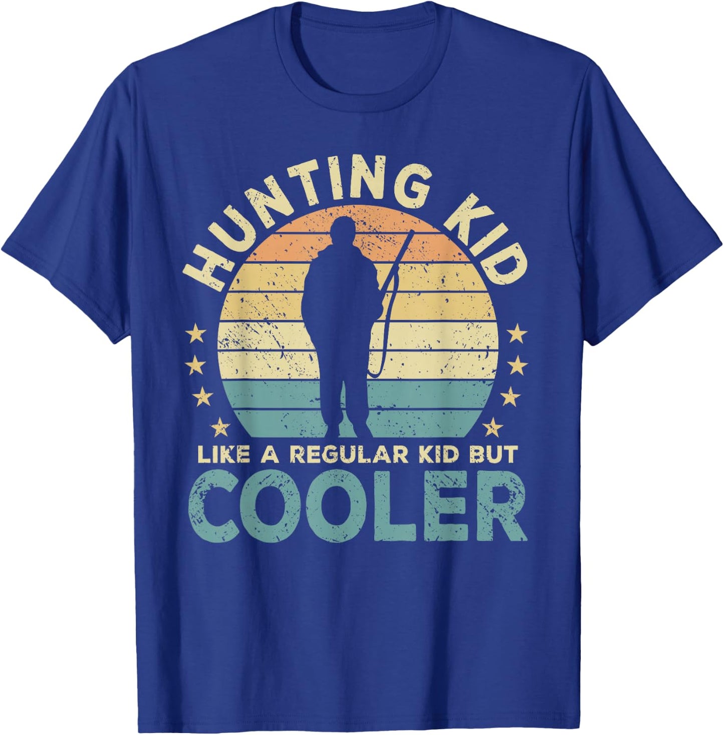 Hunting Kid Funny T-Shirt - T-Shirt | Royal