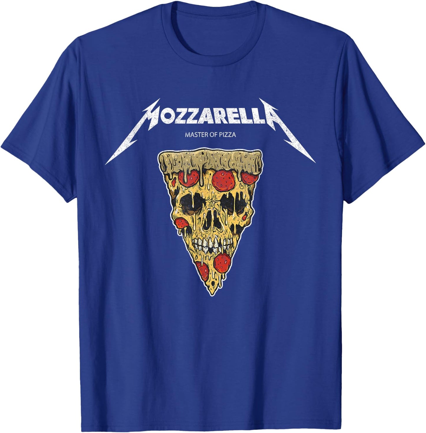 Mozzarella Masters of Pizza Foodie Chef, Baker, Cook. T-Shirt - T-Shirt | Royal