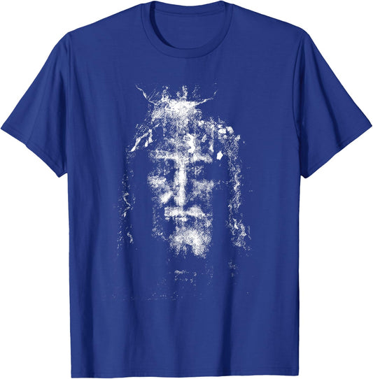Vintage The Shroud Of Turin Holy Face Of Jesus T-Shirt - T-Shirt | Royal