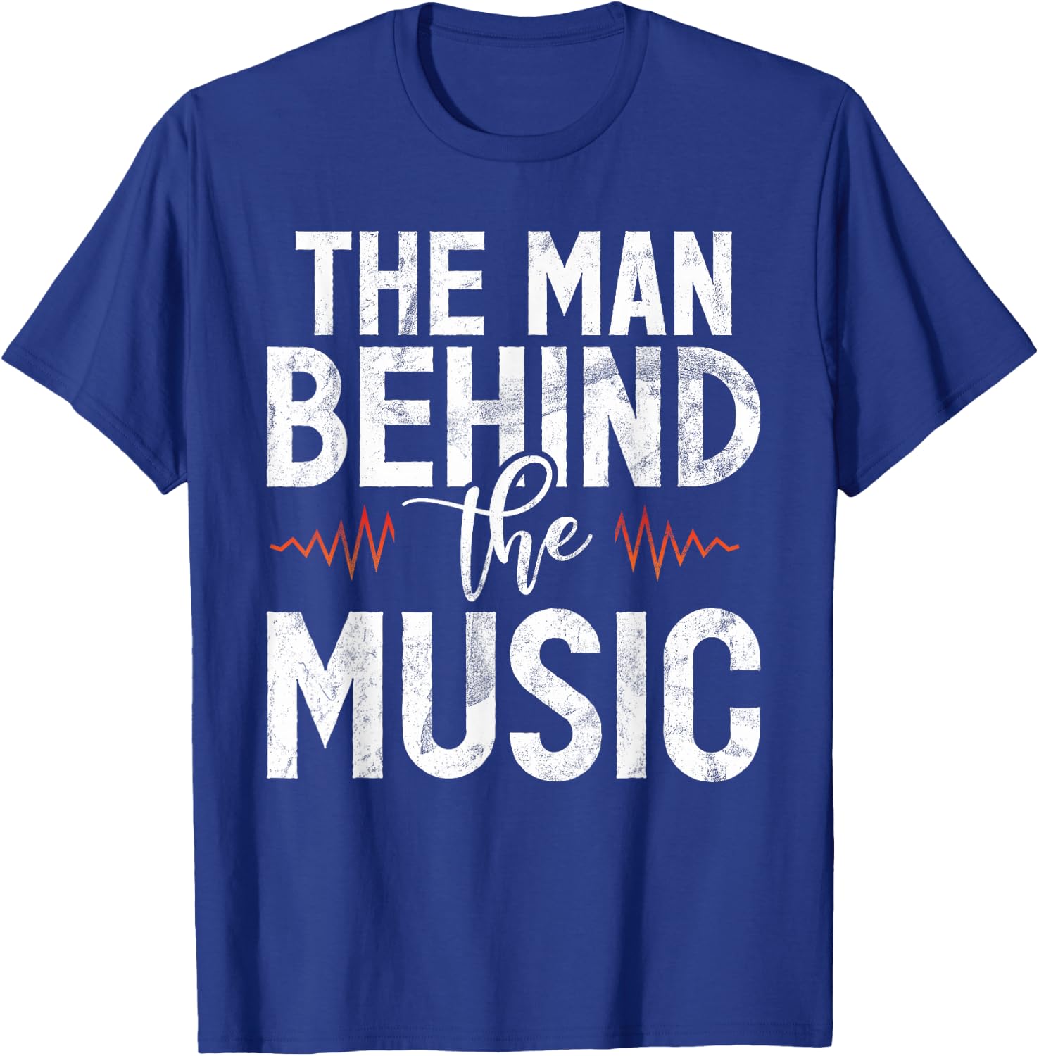 The Man behind the Music DJ T-Shirt - T-Shirt | Royal