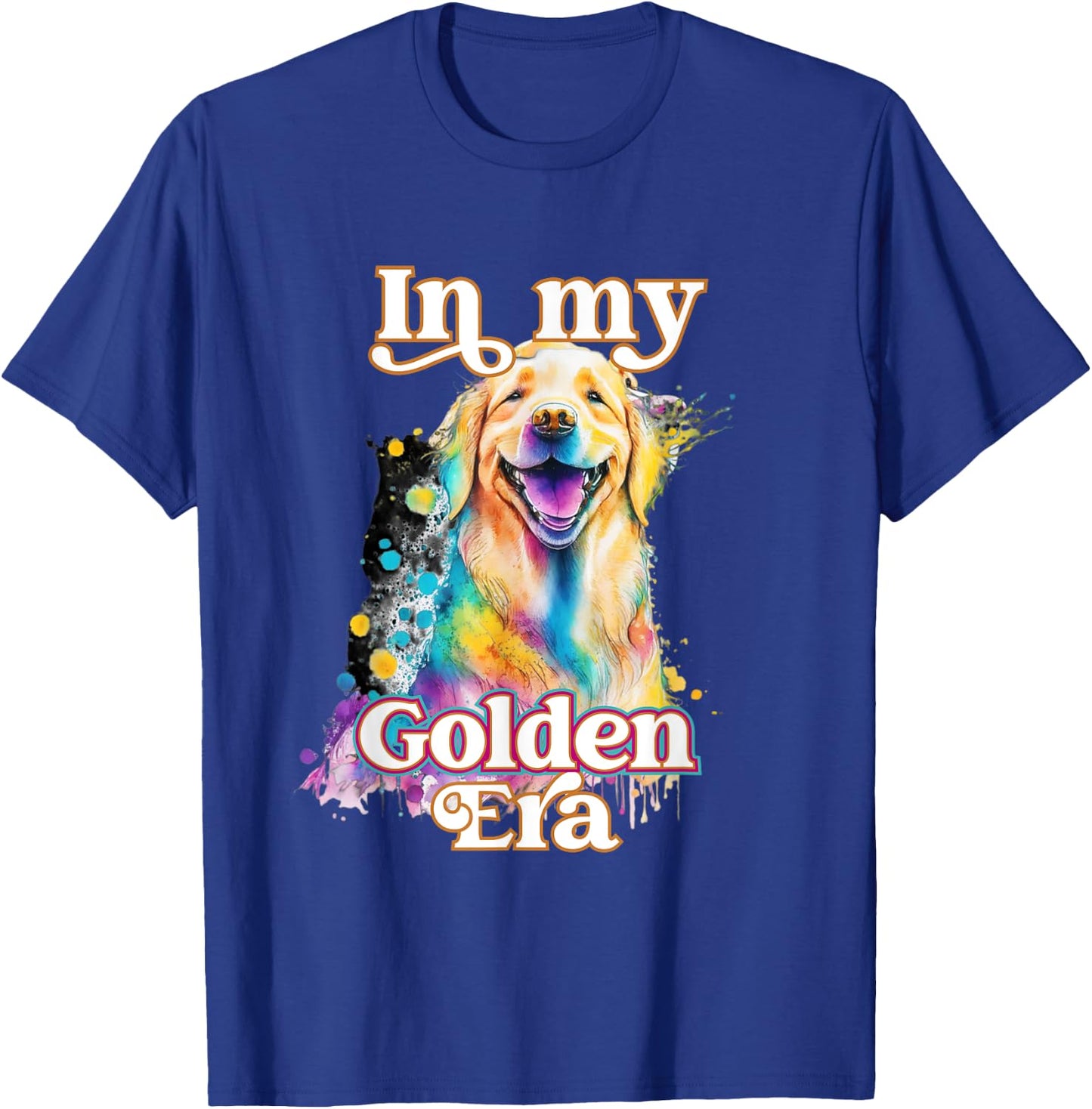 In My Golden Retriever Era T-Shirt - T-Shirt | Royal