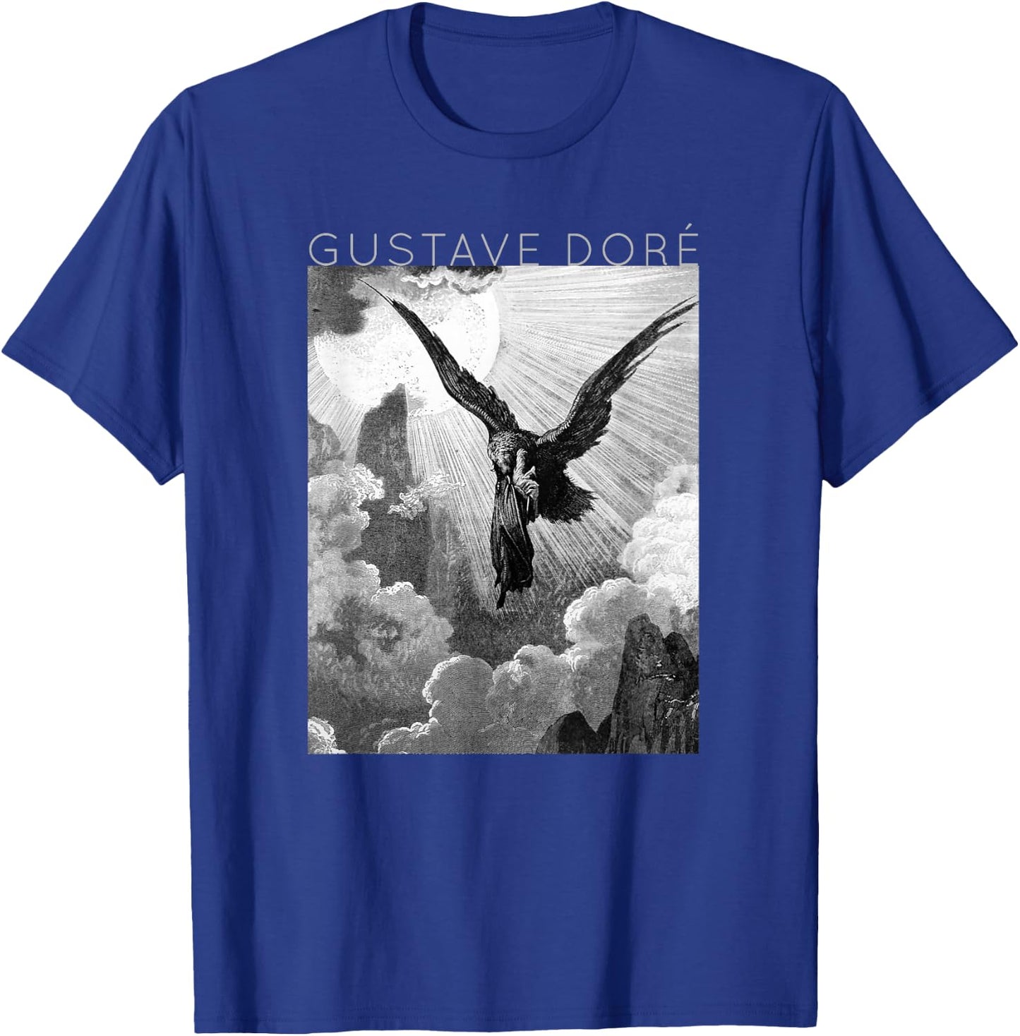 Gustave Doré - Dante and the Eagle - Art for Artists T-Shirt - T-Shirt | Royal