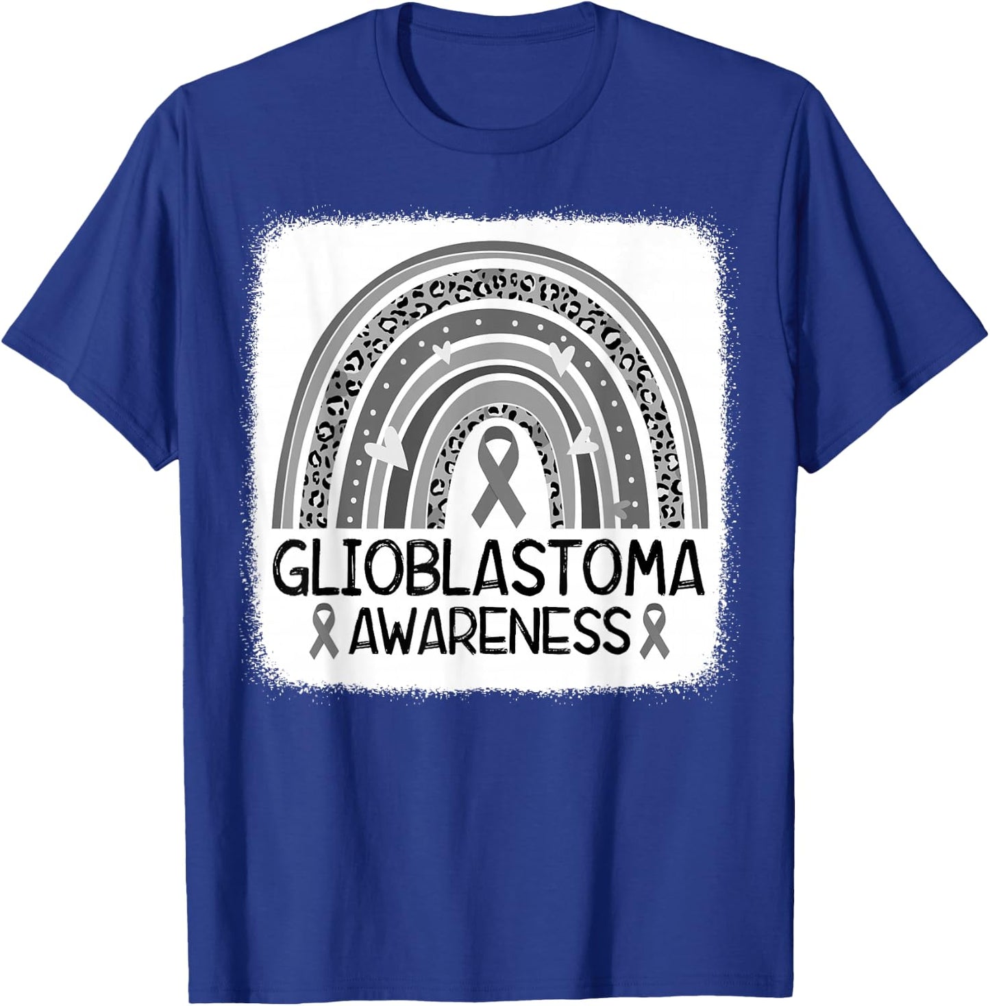 Brain Tumor Awareness Go Gray In May Glioblastoma Awareness T-Shirt - T-Shirt | Royal