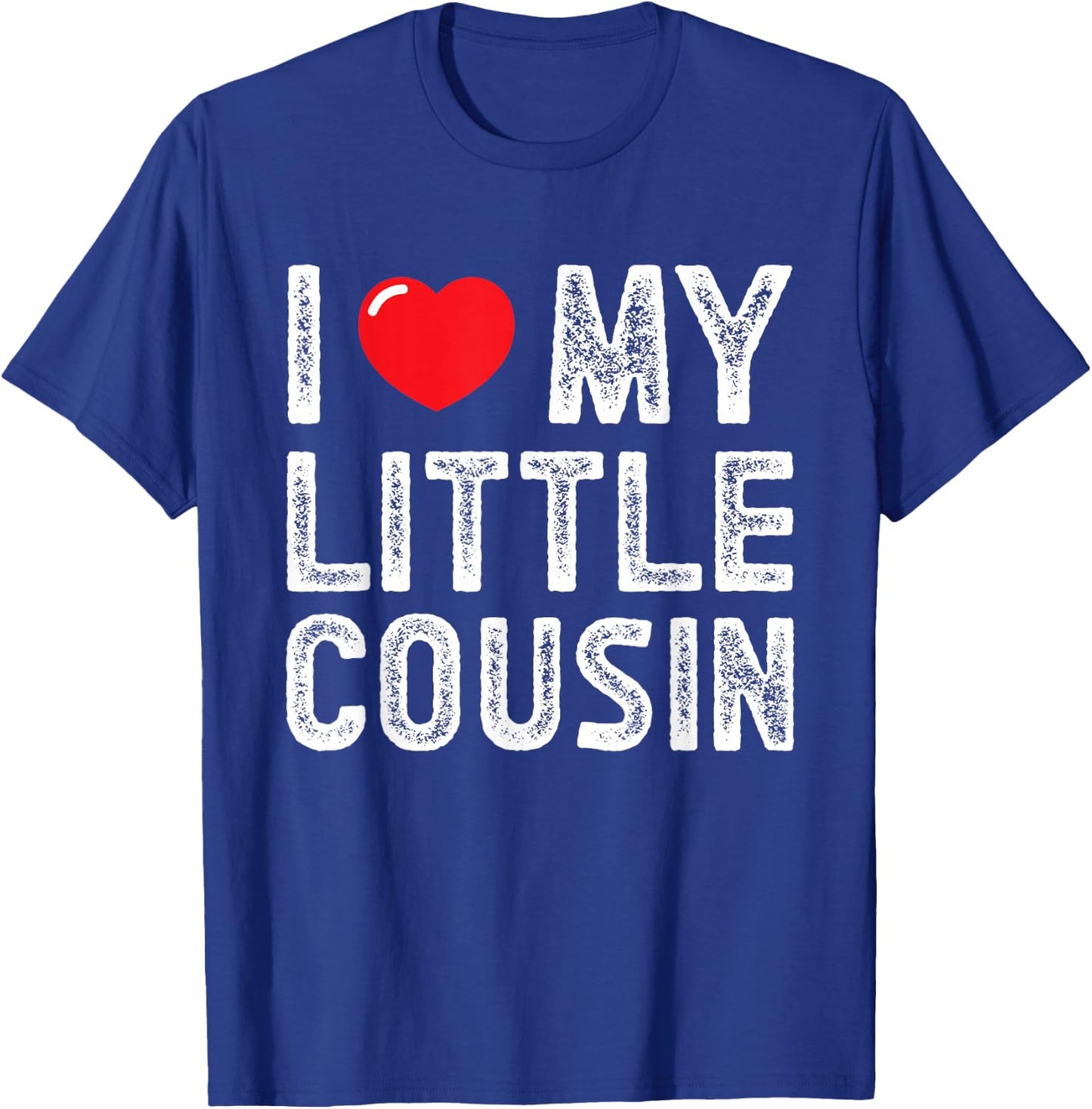I Love My Little Cousin Vintage I Heart My Little Cousin T-Shirt - T-Shirt | Royal