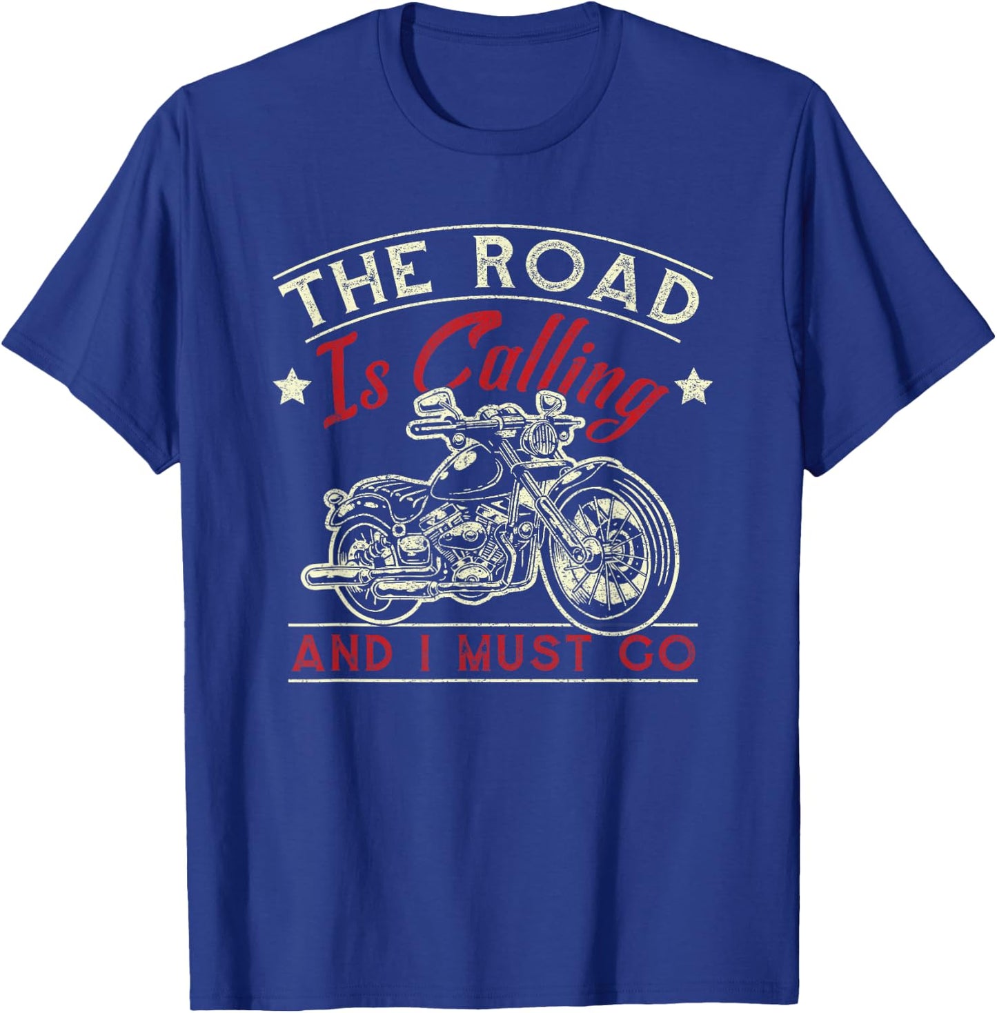 Motorcycle Motorbike Saying Motorcycling Biker T-Shirt - T-Shirt | Royal