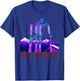 Mt. Baker Skiing & Snowboarding Retro 90s Mt. Baker Ski T-Shirt - T-Shirt | Royal