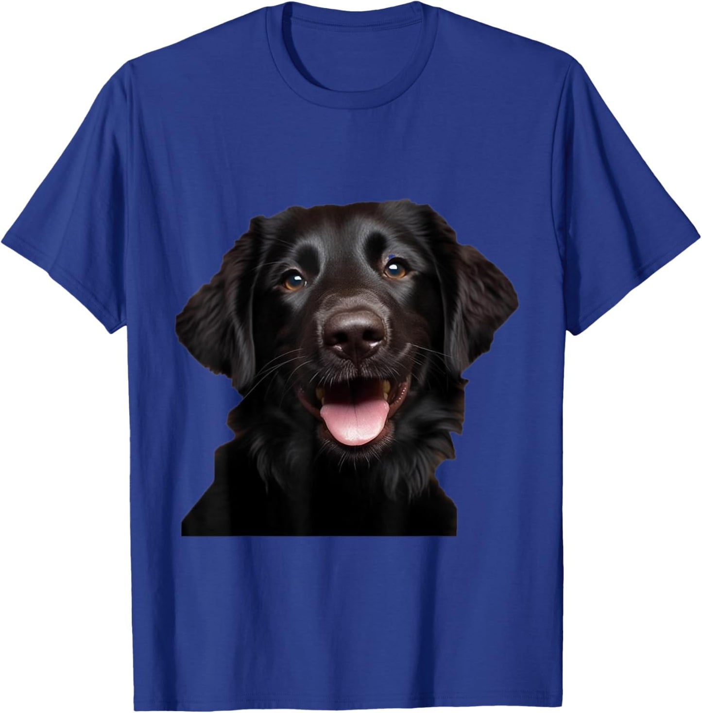 Flat Coated Retriever Happy - Flat Coated Retriever T-Shirt - T-Shirt | Royal