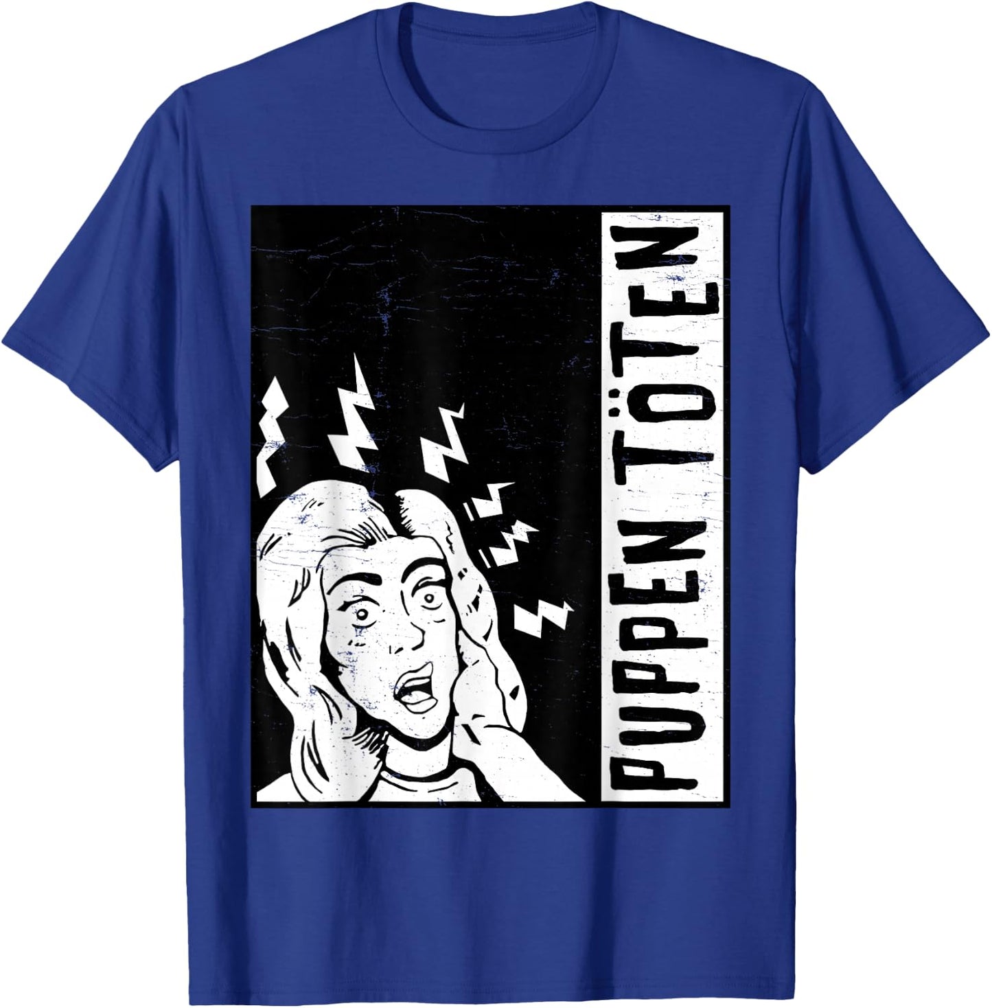 Dolls Kill Punk Graphic T-Shirt - T-Shirt | Royal