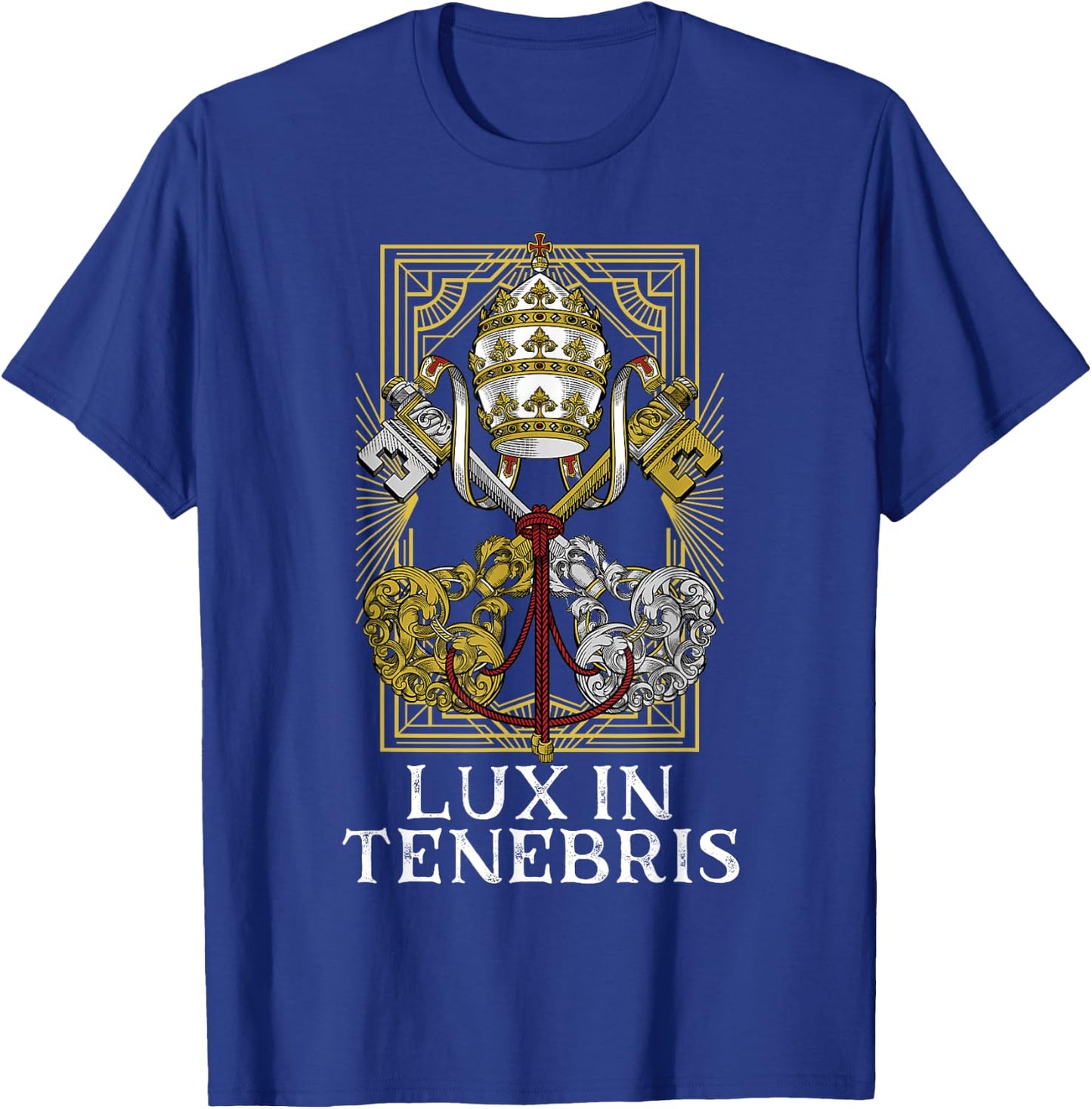 Catholic Holy See Latin Mass Vatican T-Shirt - T-Shirt | Royal