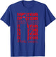 Jeepers Creepers Halloween Every 23 Years Red Vintage Stack T-Shirt - T-Shirt | Royal