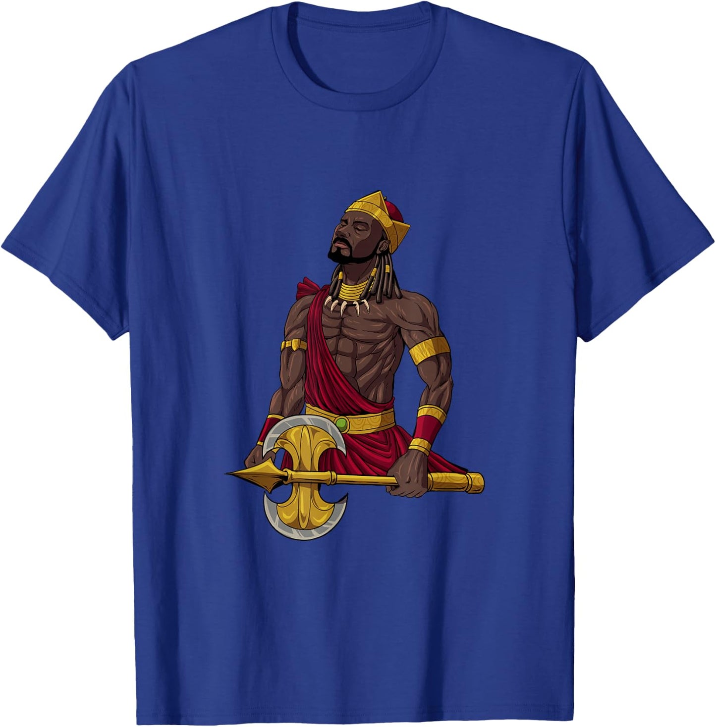 God of Yoruba Religion - Shango T-Shirt - T-Shirt | Royal