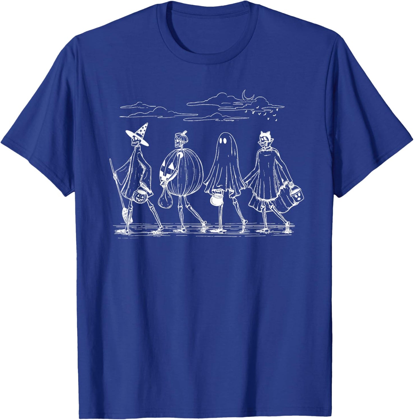 Eagle America Halloween Shirts Men Girls Boys T-Shirt - T-Shirt | Royal