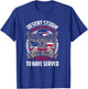 Desert Storm Operation Veteran American T-Shirt - T-Shirt | Royal