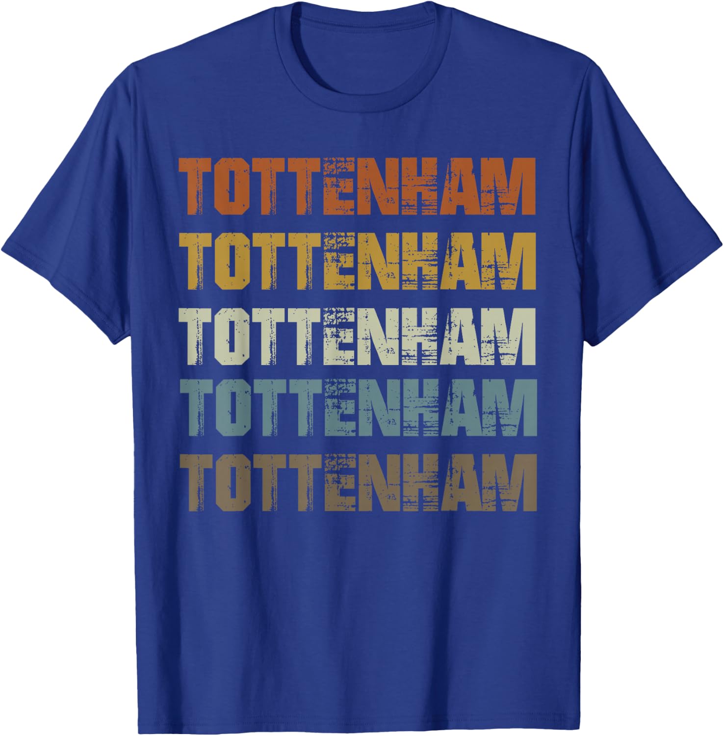 Retro Vintage Tottenham London T-Shirt - T-Shirt | Royal