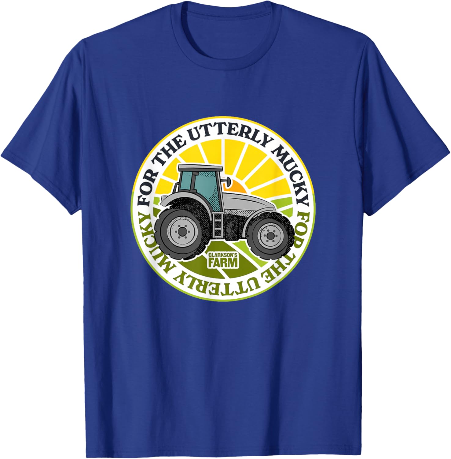 Clarkson's Farm - For the Utterly Mucky T-Shirt - T-Shirt | Royal