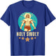 Bodybuilding Jesus Fitness Holy Swoly Funny Gym T-Shirt - T-Shirt | Royal