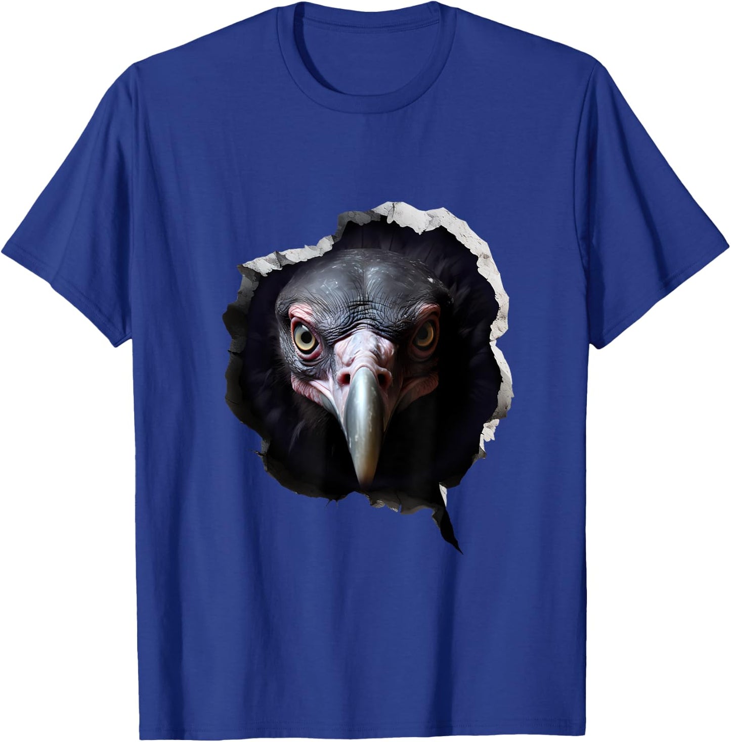Vulture Face T-Shirt - T-Shirt | Royal