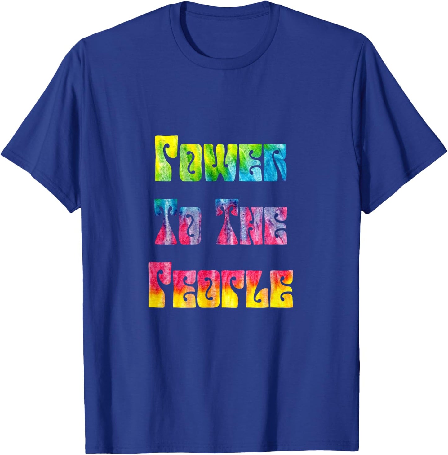 Hippie Talk - Power To The People T-Shirt - T-Shirt | Royal