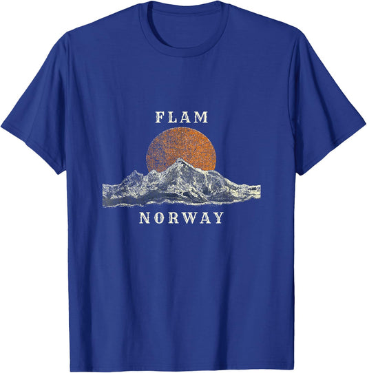 Mountains Of Flam Norway T-Shirt - T-Shirt | Royal
