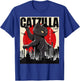 Catzilla Funny Cat Shirt, Funny Cat , Cat Lover T-Shirt - T-Shirt | Royal