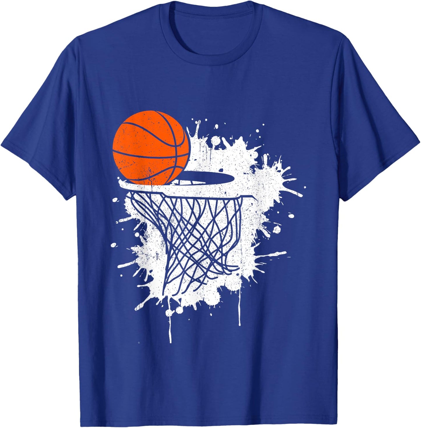 Basketball Gift Coach Player Boys Girls Men Youth Baller Small T-Shirt - T-Shirt | Royal