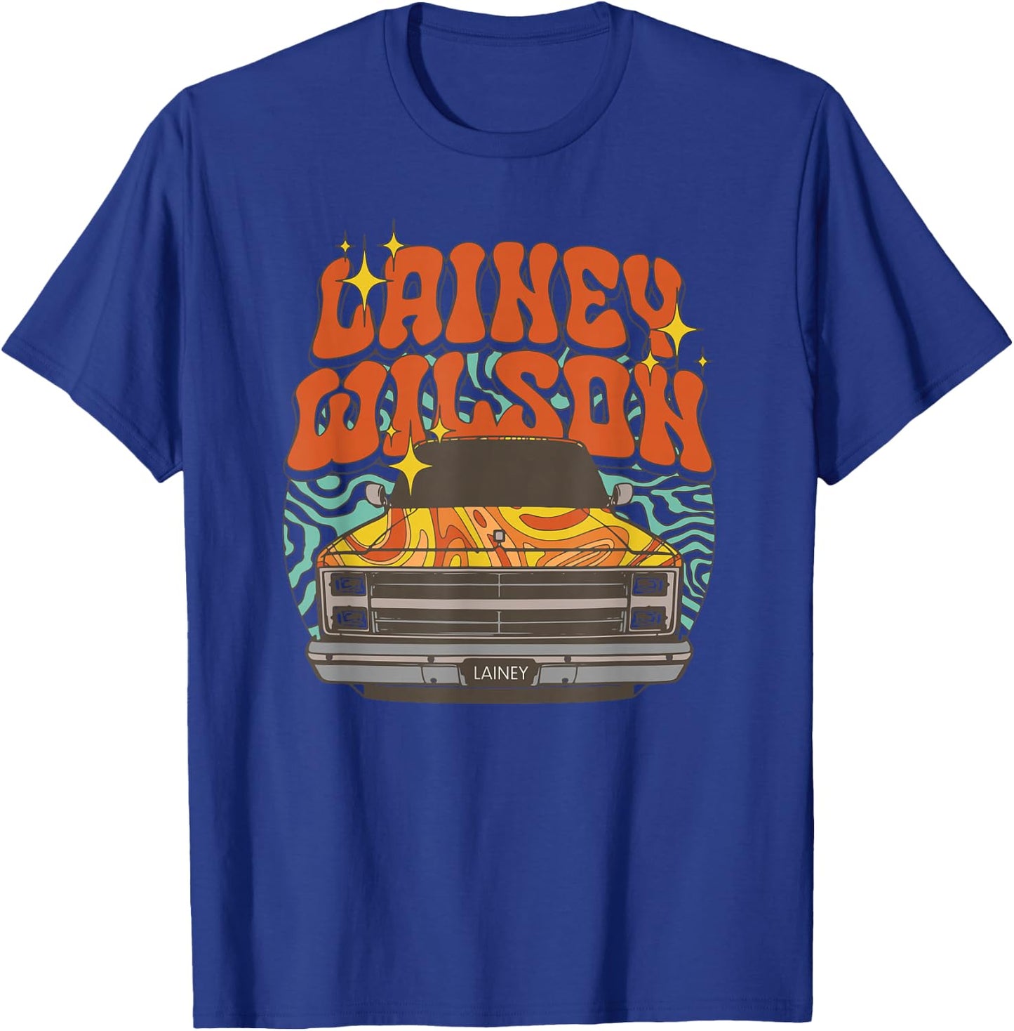 Lainey Wilson - Truck T-Shirt - T-Shirt | Royal