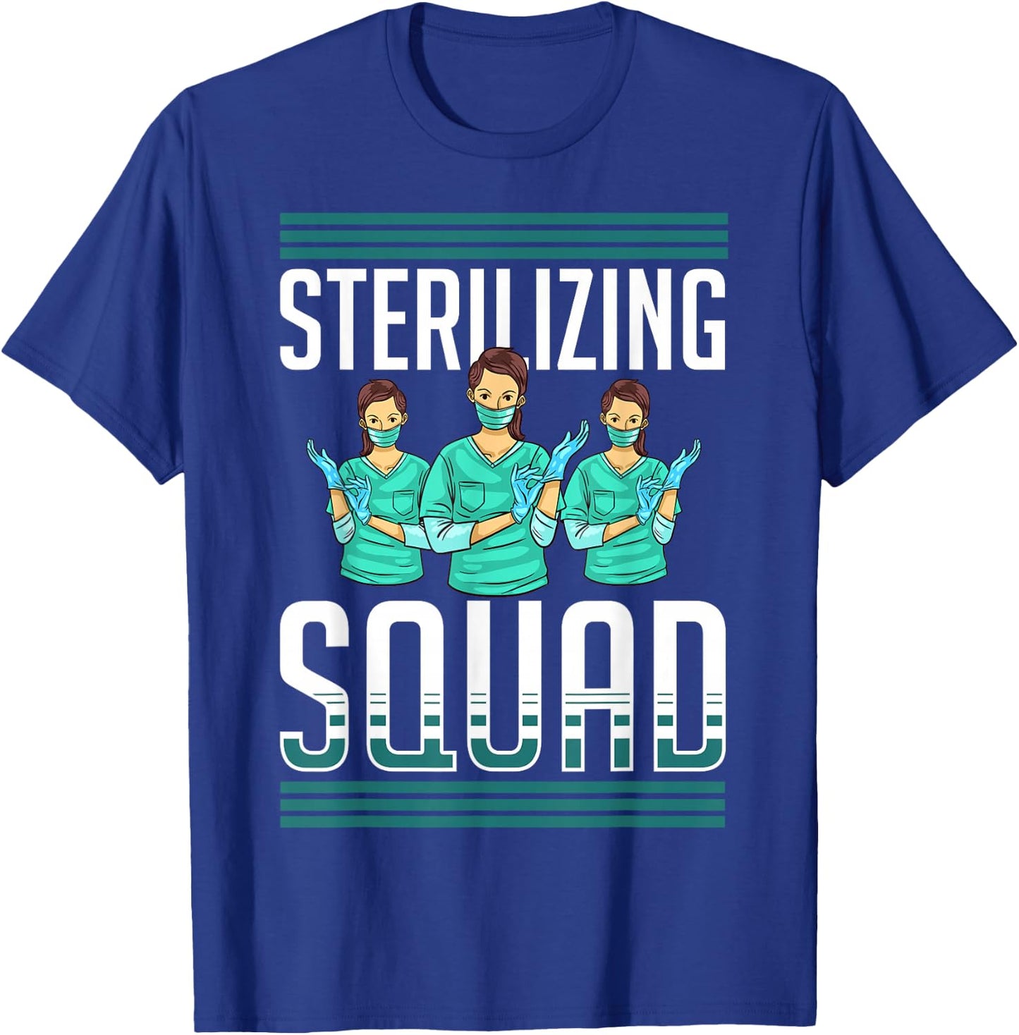 Sterile Processing Technician Instruments Tech Certification T-Shirt - T-Shirt | Royal