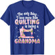 Quilting grandma funny quilter granny sewing quilt T-Shirt - T-Shirt | Royal