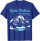 Summer Vacation Retro Washington Lake Chelan T-Shirt - T-Shirt | Royal