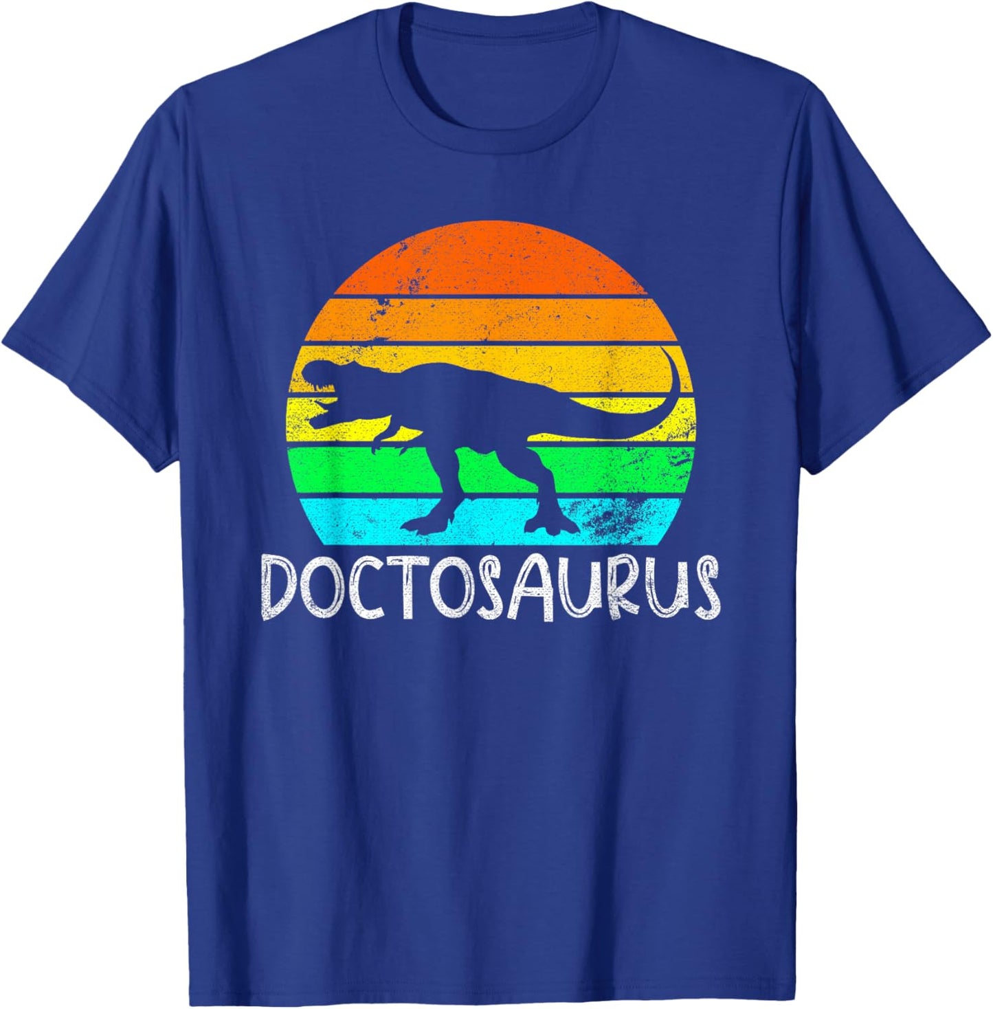 Doctosaurus Dinosaur Doctor T-Shirt - T-Shirt | Royal