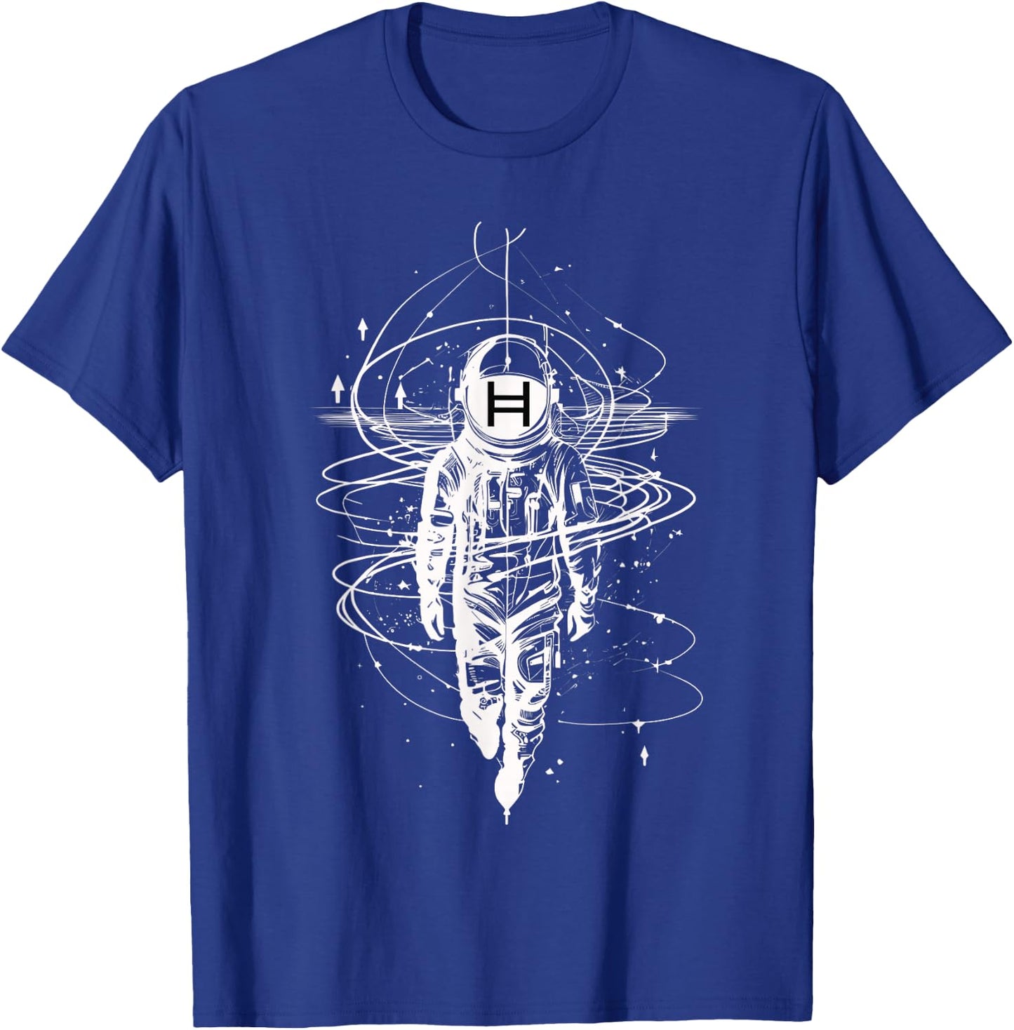 HBAR Crypto BULLRUN 2024 HODL Hedera Hashgraph Token T-Shirt - T-Shirt | Royal