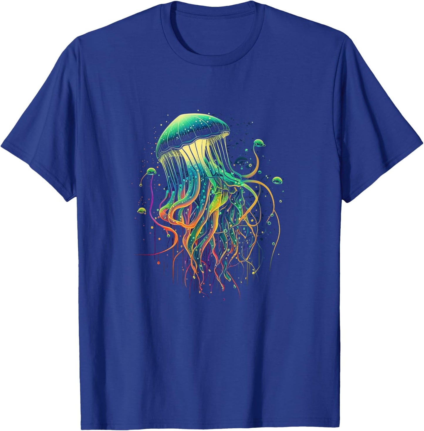 Jellyfish Ocean Animal Scuba Diving Jelly Fish T-Shirt - T-Shirt | Royal