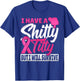 I Have A Shitty Titty But I Will Survive Breast Cancer T-Shirt - T-Shirt | Royal