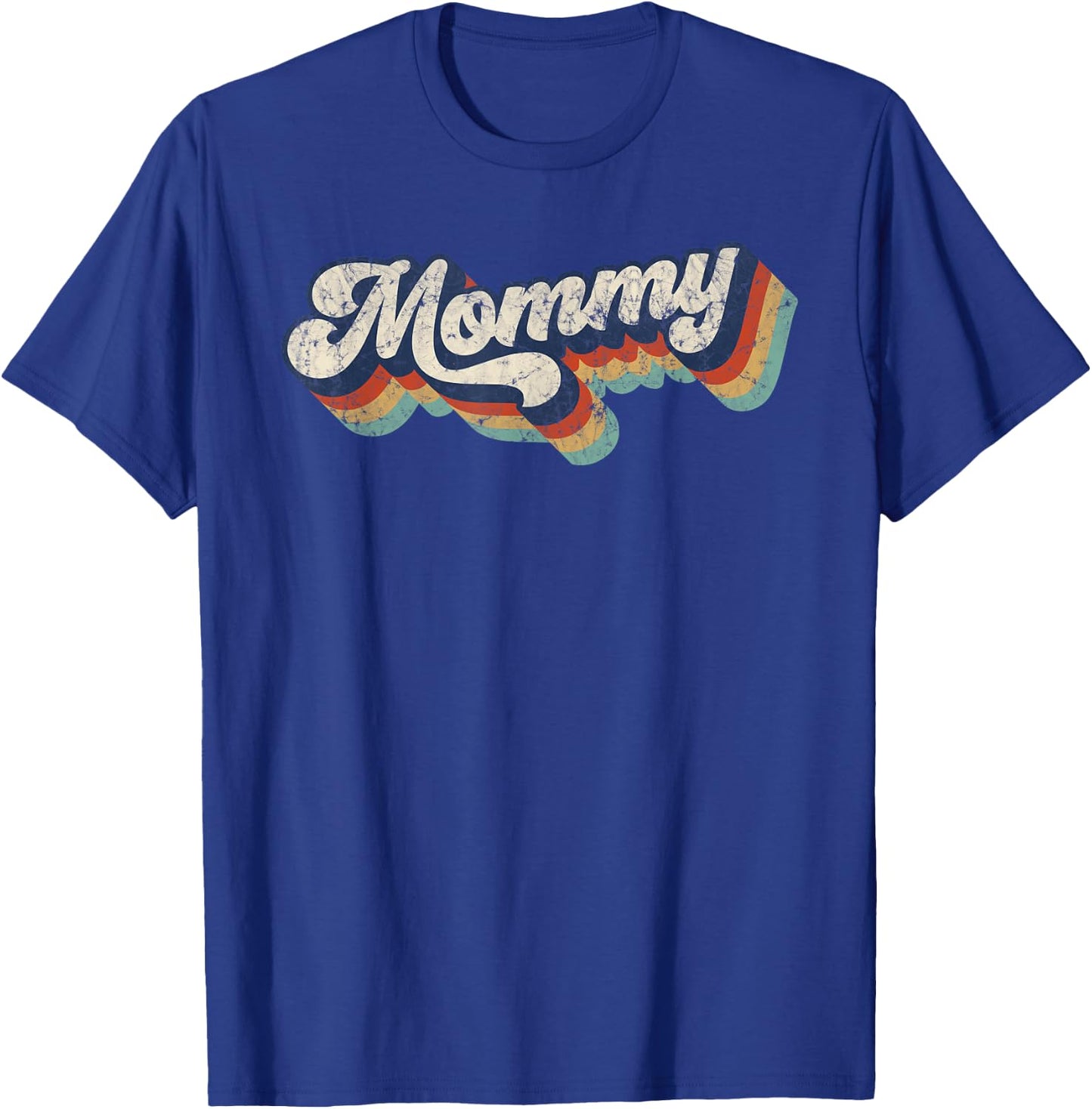 Retro Cute Mommy for Mom Mother's Day T-Shirt - T-Shirt | Royal
