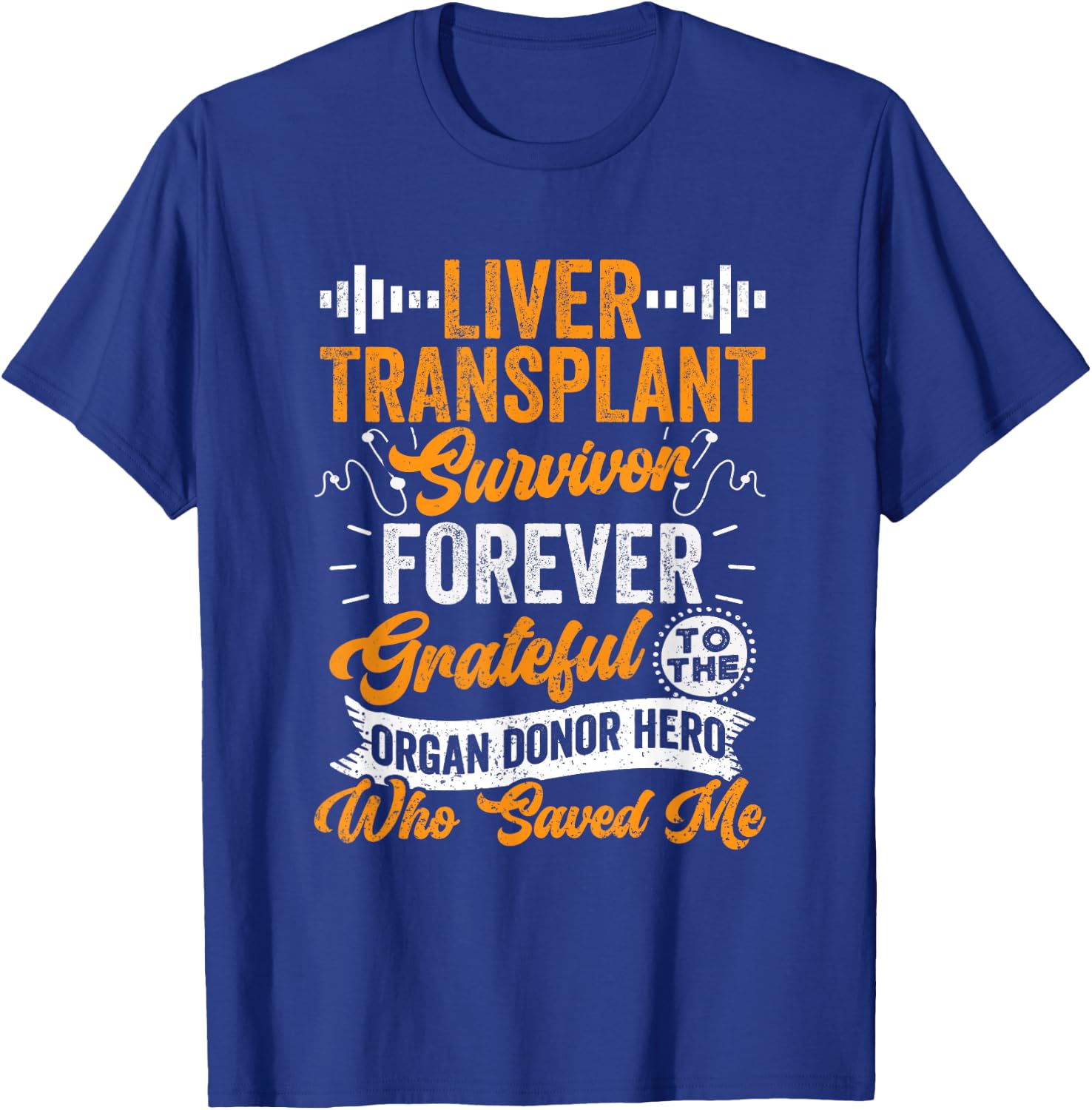 Liver Transplant Survivor Liver Transplant Recovery T-Shirt - T-Shirt | Royal