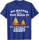 You're Going to be a Daddy Pregnancy Announcement Pizza Dad T-Shirt - T-Shirt | Royal