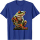 Tree Frog Red Eyed Tree Frog Rainforest Amphibian Frogs T-Shirt - T-Shirt | Royal