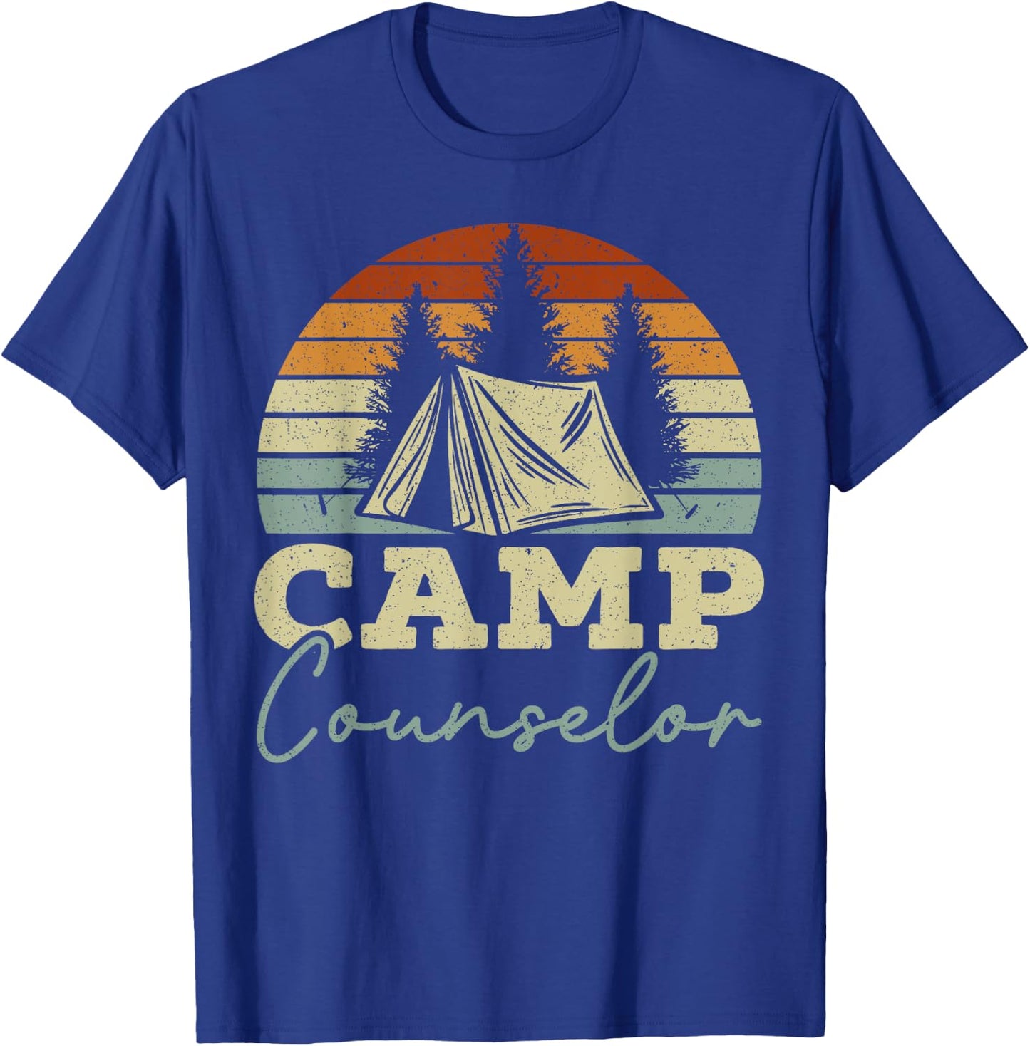 Camp Counselor for a Funny Camper Summer Camp Director Women T-Shirt - T-Shirt | Royal