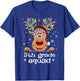 5th Grade Squad Plaid Reindeer Santa Hat Teacher Christmas T-Shirt - T-Shirt | Royal