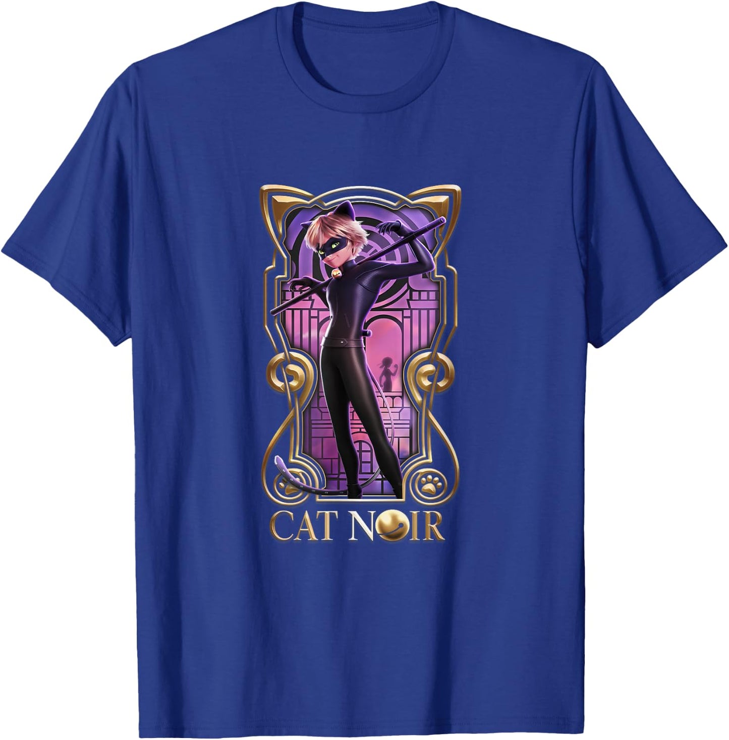 Miraculous The Movie Cat Noir Big T-Shirt - T-Shirt | Royal