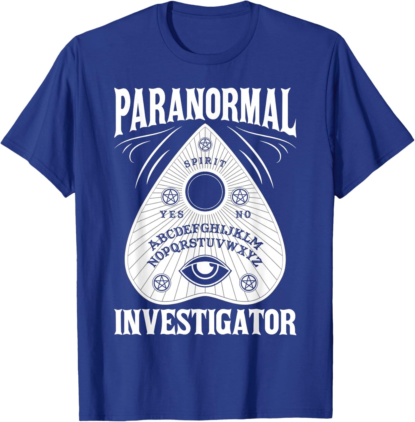 Ghost Hunting Paranormal Investigator T-Shirt - T-Shirt | Royal