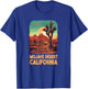 Mojave Desert Adventure Vintage Nature Lover Hiking Design T-Shirt - T-Shirt | Royal