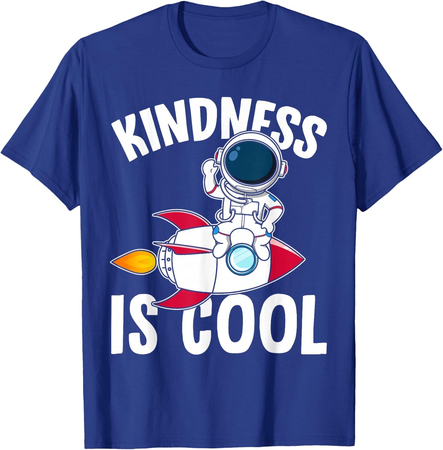 Be Kind Kids Kindness is Cool Boys T-Shirt - T-Shirt | Royal