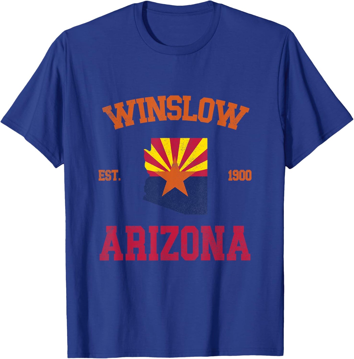 Winslow Arizona T-Shirt - T-Shirt | Royal