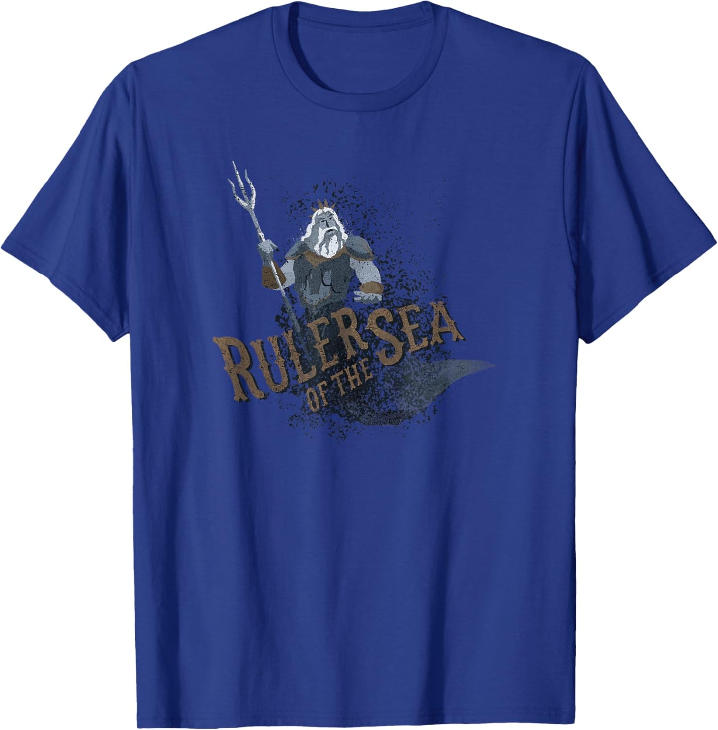 Disney The Little Mermaid King Triton Ruler of The Sea Retro T-Shirt - T-Shirt | Royal