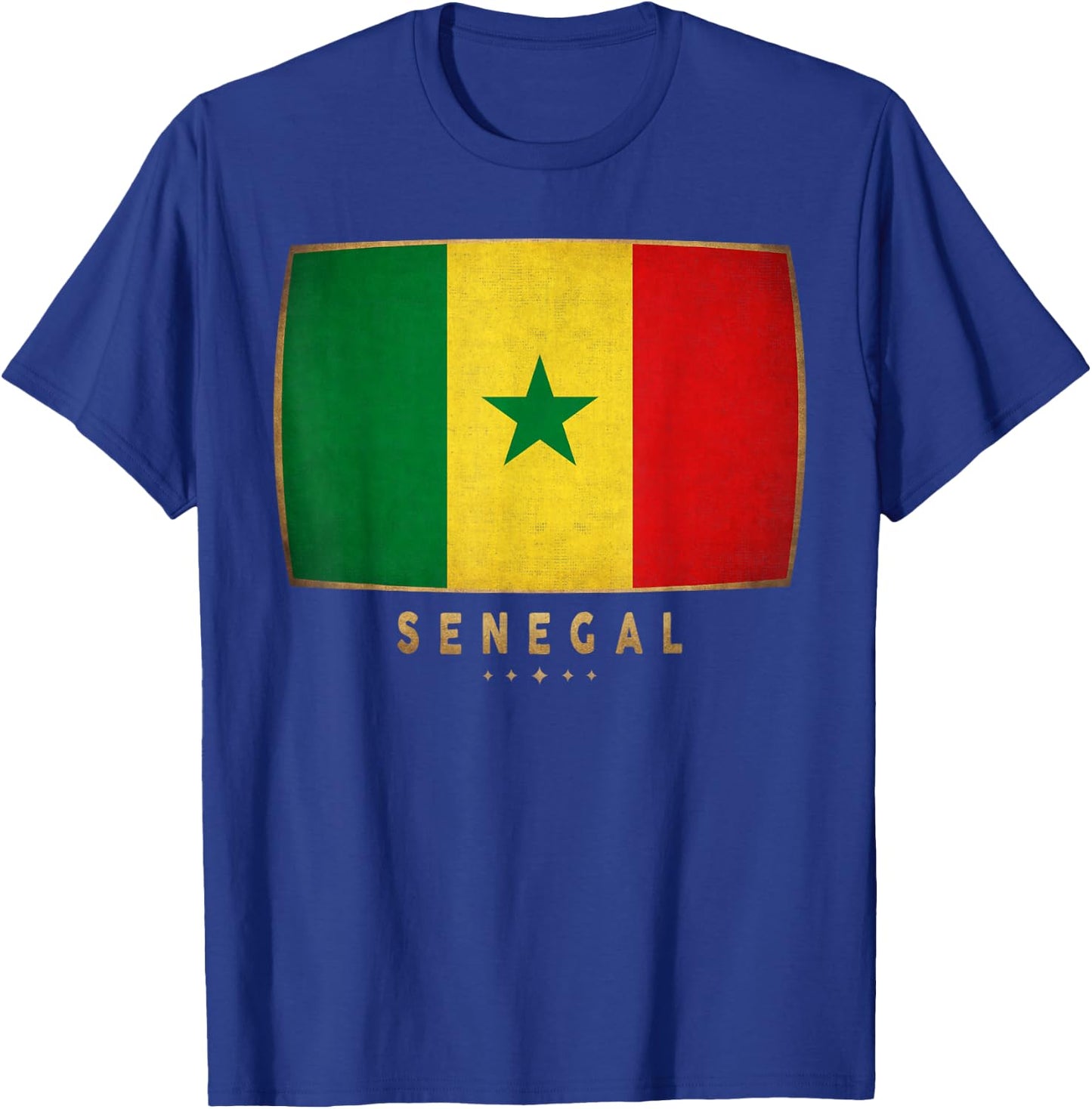 Senegal Flag - Funny Senegal Jersey Women Kids T-Shirt - T-Shirt | Royal